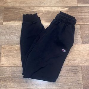 Champion black joggers
